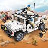 Enlighten 3205 Qman 3205 non  TẤN CÔNG TRÊN SA MẠC bộ đồ chơi xếp lắp ráp ghép mô hình Thunder Mission THUNDERMISSION Nhiệm Vụ Sấm Sét 452 khối