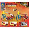 Kazi KY80518 80518 non  XE VÒI RỒNG PHÒNG KHÔNG TURBOJET CỨU HỘ XÁC TÀU 1 ĐẾN 2 bộ đồ chơi xếp lắp ráp ghép mô hình Fire Rescure FIRE RESCUE Cứu Hỏa 440 khối