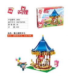 Enlighten 3903 Qman 3903 non  ĐU QUAY VUI VẺ bộ đồ chơi xếp lắp ráp ghép mô hình Ali's Small Dreamy Town Thị Trấn Nhỏ Mộng Mơ Của Ali 433 khối Enlighten 3903 Qman 3903 non  ĐU QUAY VUI VẺ bộ đồ chơi xếp lắp ráp ghép mô hình Ali's Small Dreamy Town Thị Trấn Nhỏ Mộng Mơ Của Ali 433 khối
