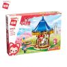 Enlighten 3903 Qman 3903 non  ĐU QUAY VUI VẺ bộ đồ chơi xếp lắp ráp ghép mô hình Ali's Small Dreamy Town Thị Trấn Nhỏ Mộng Mơ Của Ali 433 khối