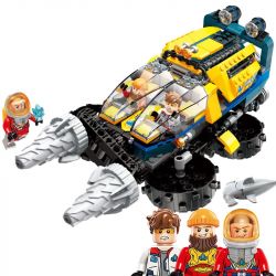 Enlighten 2415 Qman 2415 non  TÀU MŨI KHOAN THÁM HIỂM ĐẠI DƯƠNG bộ đồ chơi xếp lắp ráp ghép mô hình Kyanite Squad Đội Khai Khoáng 427 khối Enlighten 2415 Qman 2415 non  TÀU MŨI KHOAN THÁM HIỂM ĐẠI DƯƠNG bộ đồ chơi xếp lắp ráp ghép mô hình Kyanite Squad Đội Khai Khoáng 427 khối