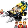 Enlighten 2415 Qman 2415 non  TÀU MŨI KHOAN THÁM HIỂM ĐẠI DƯƠNG bộ đồ chơi xếp lắp ráp ghép mô hình Kyanite Squad Đội Khai Khoáng 427 khối