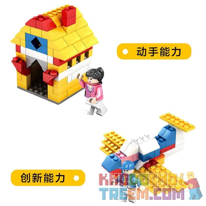 Kazi KY015 non  SÁNG TẠO bộ đồ chơi xếp lắp ráp ghép mô hình Creator 1620 khối