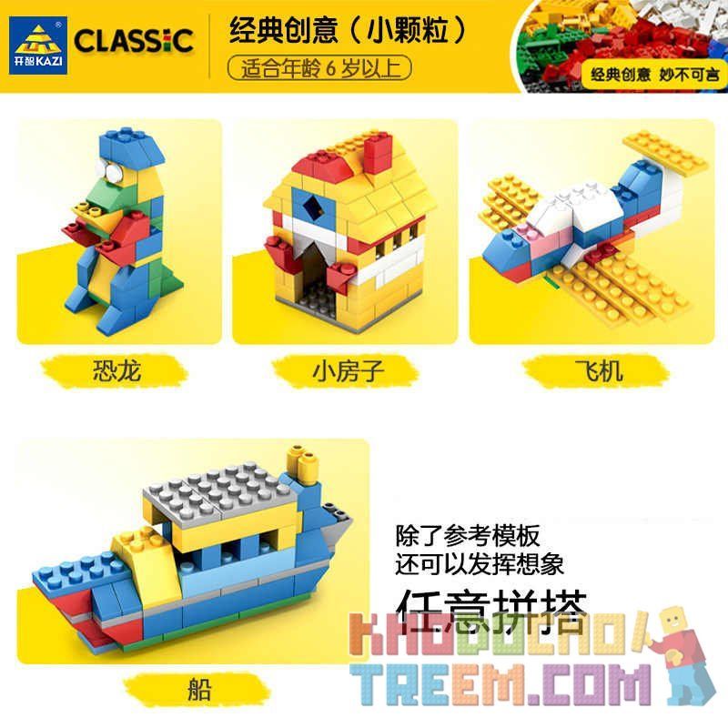 Kazi KY015 non  SÁNG TẠO bộ đồ chơi xếp lắp ráp ghép mô hình Creator 1620 khối