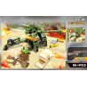 SEMBO WEKKI VIGGI 12652 12653 12654 12655 non  CUỘC CHIẾN CỦA NGƯỜI NHIỆN bộ đồ chơi xếp lắp ráp ghép mô hình Military Army FRONT OF THE WAR Quân Sự Bộ Đội 424 khối