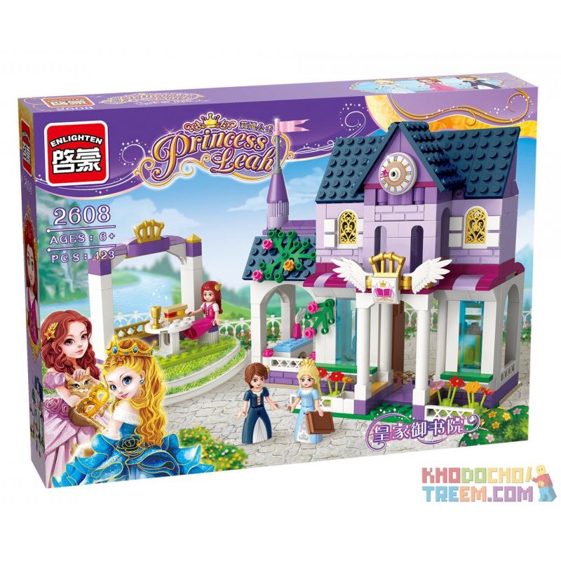 Enlighten 2608 Qman 2608 Xếp hình kiểu Lego PRINECESS LEAH Prinecess Leah Poyal Library Princess Lay Royal Royal Studies Thư Viện Hoàng Gia 423 khối Enlighten 2608 Qman 2608 Xếp hình kiểu Lego PRINECESS LEAH Prinecess Leah Poyal Library Princess Lay Royal Royal Studies Thư Viện Hoàng Gia 423 khối