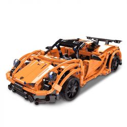 DOUBLEE CADA C51051 51051 Xếp hình kiểu Lego TECHNIC Porsche Sports Car 918 Siêu Xe 918 Spyder 421 khối điều khiển từ xa