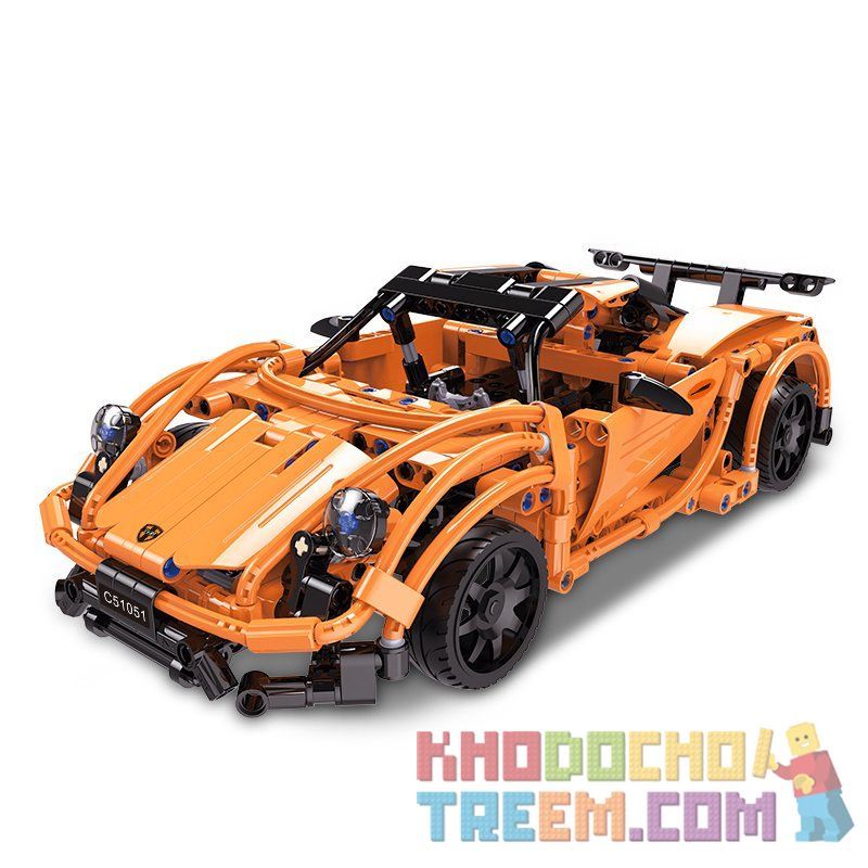 DOUBLEE CADA C51051 51051 non  SIÊU XE 918 SPYDER bộ đồ chơi xếp lắp ráp ghép mô hình  Kỹ Thuật Công Nghệ Cao Mô Hình Phương Tiện 421 khối