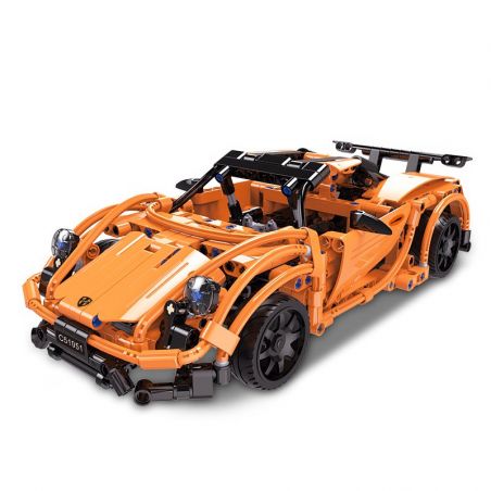 DOUBLEE CADA C51051 51051 non  SIÊU XE 918 SPYDER bộ đồ chơi xếp lắp ráp ghép mô hình  Kỹ Thuật Công Nghệ Cao Mô Hình Phương Tiện 421 khối