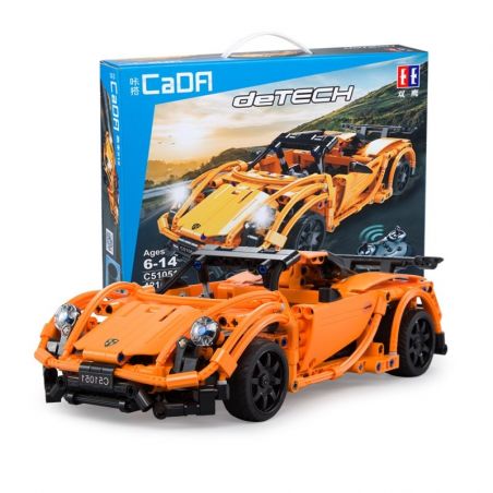 DOUBLEE CADA C51051 51051 non  SIÊU XE 918 SPYDER bộ đồ chơi xếp lắp ráp ghép mô hình  Kỹ Thuật Công Nghệ Cao Mô Hình Phương Tiện 421 khối