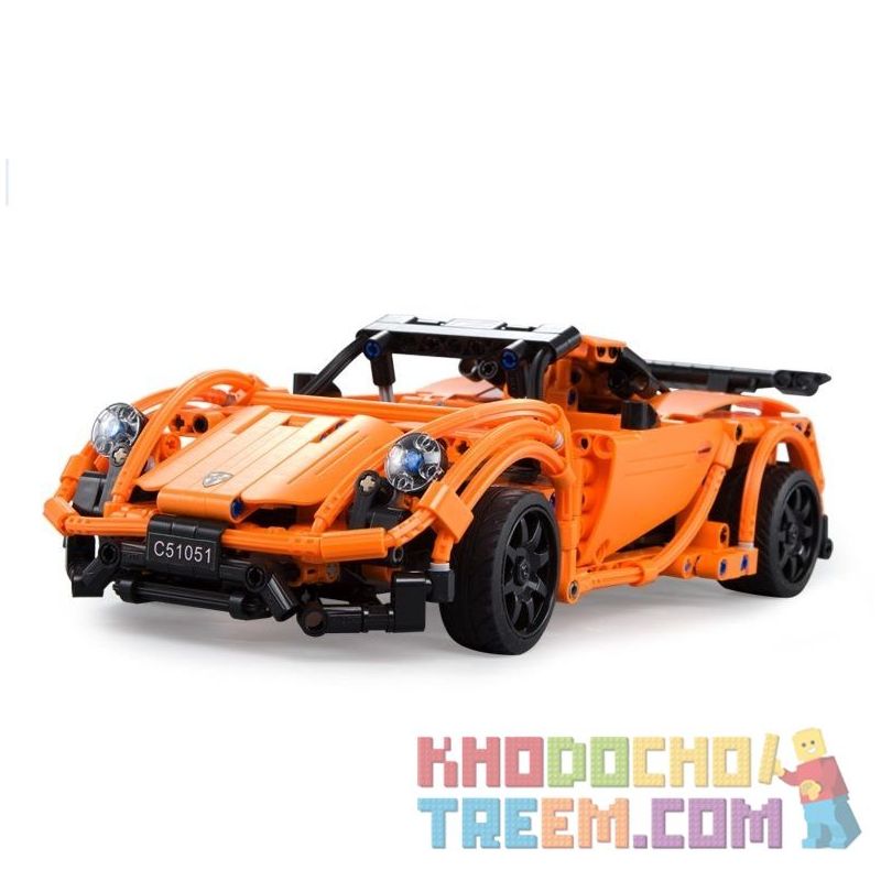 DOUBLEE CADA C51051 51051 non  SIÊU XE 918 SPYDER bộ đồ chơi xếp lắp ráp ghép mô hình  Kỹ Thuật Công Nghệ Cao Mô Hình Phương Tiện 421 khối