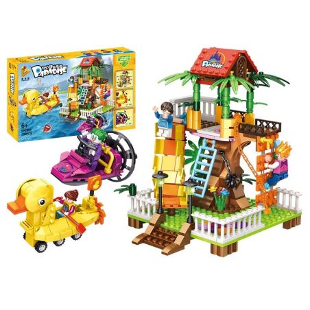 PanlosBrick 692008 Panlos Brick 692008 non  LEO NÚI bộ đồ chơi xếp lắp ráp ghép mô hình Paradise Thiên Đường 419 khối