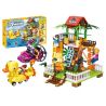 PanlosBrick 692008 Panlos Brick 692008 non  LEO NÚI bộ đồ chơi xếp lắp ráp ghép mô hình Paradise Thiên Đường 419 khối