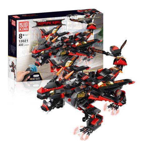 MouldKing 13021 Mould King 13021 non  QUỶ VƯƠNG CHIẾN LONG bộ đồ chơi xếp lắp ráp ghép mô hình The  Ninjago Movie DRAGON GONGFU KING DEVIL Ninja Lốc Xoáy 410 khối