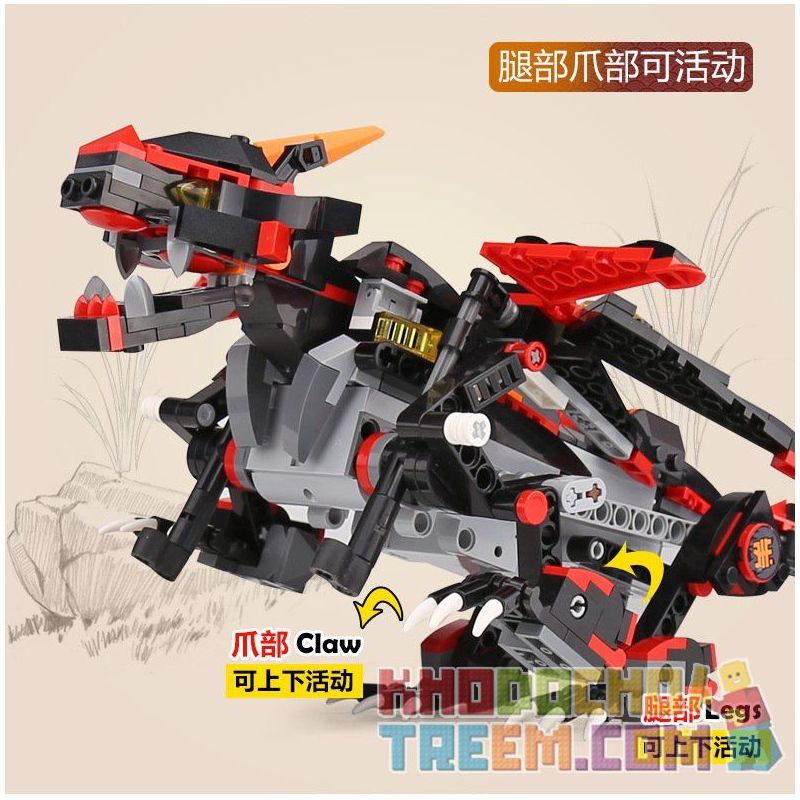 MouldKing 13021 Mould King 13021 non  QUỶ VƯƠNG CHIẾN LONG bộ đồ chơi xếp lắp ráp ghép mô hình The  Ninjago Movie DRAGON GONGFU KING DEVIL Ninja Lốc Xoáy 410 khối