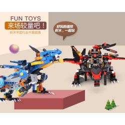 MouldKing 13021 Mould King 13021 non  QUỶ VƯƠNG CHIẾN LONG bộ đồ chơi xếp lắp ráp ghép mô hình The  Ninjago Movie DRAGON GONGFU KING DEVIL Ninja Lốc Xoáy 410 khối
