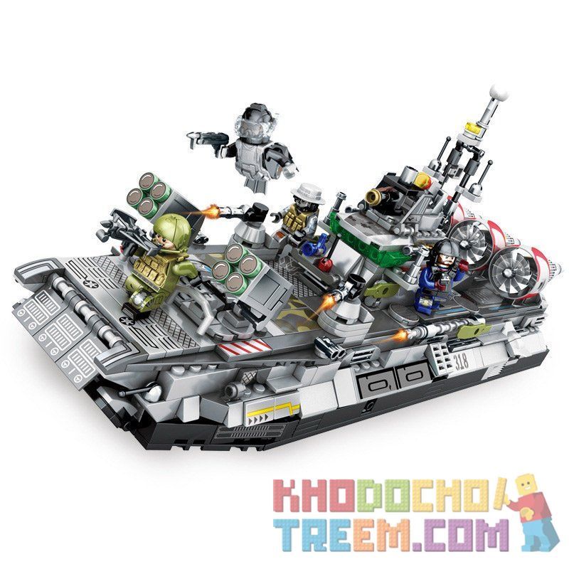 SEMBO 12173 12170 12171 12172 non  LỰC LƯỢNG HẢI QUÂN bộ đồ chơi xếp lắp ráp ghép mô hình Military Army NAVAL CLAN Quân Sự Bộ Đội 701 khối