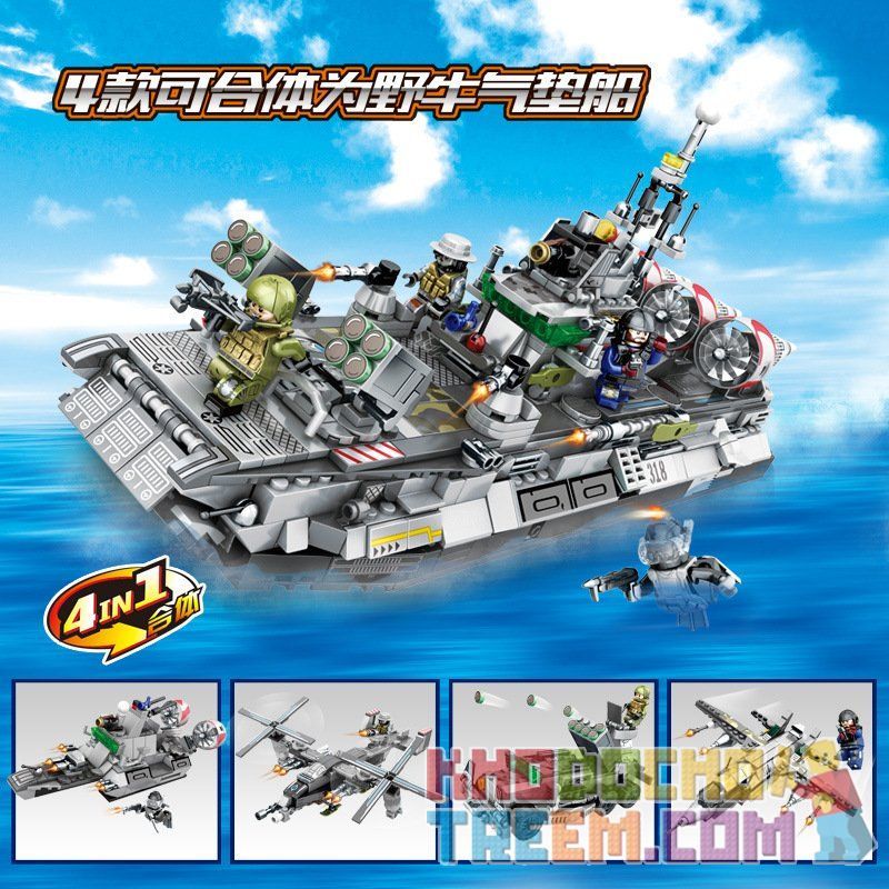 SEMBO 12173 12170 12171 12172 non  LỰC LƯỢNG HẢI QUÂN bộ đồ chơi xếp lắp ráp ghép mô hình Military Army NAVAL CLAN Quân Sự Bộ Đội 701 khối