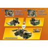 Kazi KY84067 84067 non  TÀU CHIẾN XUỒNG CAO TỐC XE RÀ MÌN BỌC THÉP TIÊM KÍCH TRỰC THĂNG ĐẤU bộ đồ chơi xếp lắp ráp ghép mô hình Field Army Chiến Trường 672 khối