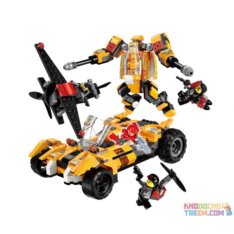 Enlighten 3404 Qman 3404 non  XE ĐUA VÀNG BIỂN ĐỔI THÀNH NGƯỜI MÁY CHIẾN ĐẤU bộ đồ chơi xếp lắp ráp ghép mô hình Power Squad Biệt Đội Siêu Đẳng 622 khối Enlighten 3404 Qman 3404 non  XE ĐUA VÀNG BIỂN ĐỔI THÀNH NGƯỜI MÁY CHIẾN ĐẤU bộ đồ chơi xếp lắp ráp ghép mô hình Power Squad Biệt Đội Siêu Đẳng 622 khối