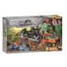 Winner 8052 non  KHỦNG LONG NỔI GIẬN bộ đồ chơi xếp lắp ráp ghép mô hình Jurassic World DINOSAUR CAPTURE TRUCK Thế Giới Khủng Long 551 khối
