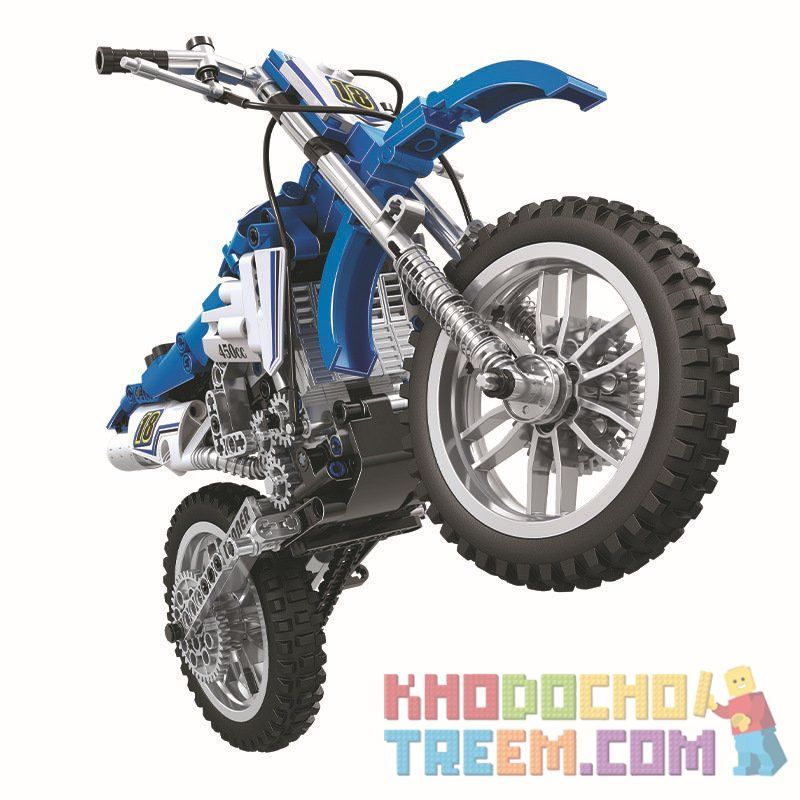 Winner 7045 non  MÔ TÔ ĐỊA HÌNH TỈ LỆ 1:6 tỷ lệ 1:6 bộ đồ chơi xếp lắp ráp ghép mô hình  THE OFF-ROAD MOTORBIKE Kỹ Thuật Công Nghệ Cao Mô Hình Phương Tiện 474 khối