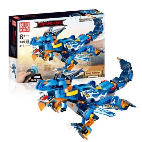 MouldKing 13018 Mould King 13018 non  THUNDERBOLT. bộ đồ chơi xếp lắp ráp ghép mô hình The  Ninjago Movie DRAGON GONGFU KING MINE Ninja Lốc Xoáy 410 khối