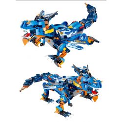 MouldKing 13018 Mould King 13018 non  THUNDERBOLT. bộ đồ chơi xếp lắp ráp ghép mô hình The  Ninjago Movie DRAGON GONGFU KING MINE Ninja Lốc Xoáy 410 khối