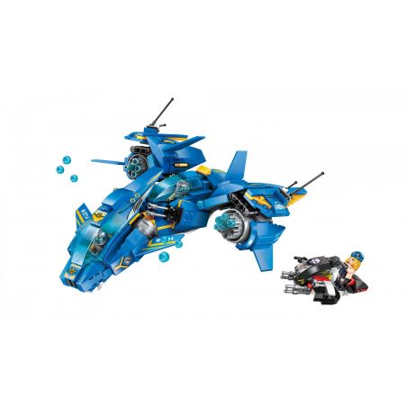 Enlighten 2714 Qman 2714 non  NÀNG TIÊN bộ đồ chơi xếp lắp ráp ghép mô hình The High-Tech Era Kỷ Nguyên Công Nghệ Cao 406 khối