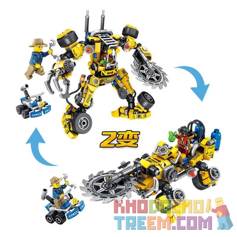 PanlosBrick 681004A Panlos Brick 681004A non  MÁY ĐĂNG NHẬP RỪNG bộ đồ chơi xếp lắp ráp ghép mô hình Police Cảnh Sát 404 khối