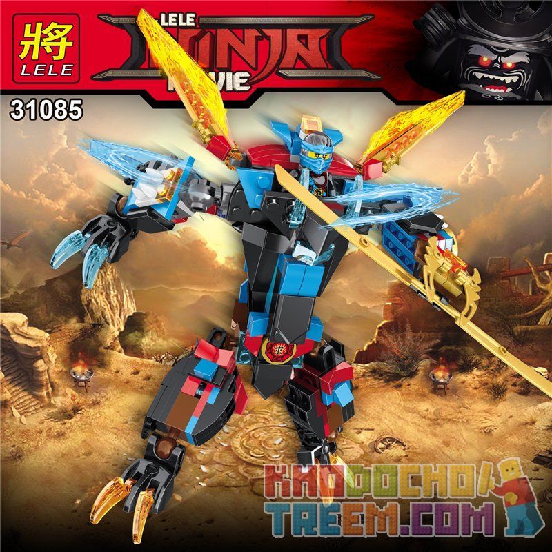 LELE 31085 Xếp hình kiểu THE LEGO NINJAGO MOVIE The LELE NINJA Movie ...