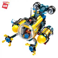 Enlighten 2414 Qman 2414 non  TÀU NGẦM EXPLORER bộ đồ chơi xếp lắp ráp ghép mô hình Kyanite Squad Đội Khai Khoáng 401 khối Enlighten 2414 Qman 2414 non  TÀU NGẦM EXPLORER bộ đồ chơi xếp lắp ráp ghép mô hình Kyanite Squad Đội Khai Khoáng 401 khối