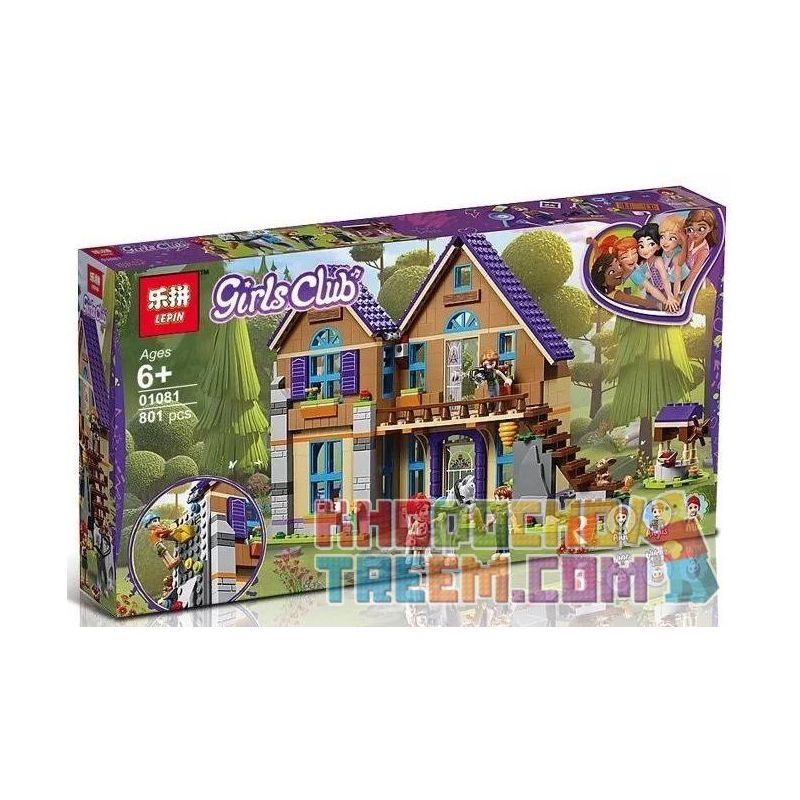 LARI 11204 LELE 37112 LEPIN 01081 SX 3020 Xếp hình kiểu Lego FRIENDS Mia's House Good Friend Mia's Forest Villa Ngôi Nhà Của Mia