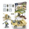 Kazi KY82033 82033 KY82034 82034 KY82035 82035 KY82036 82036 non  ĐẠI CHIẾN TRÊN SA MẠC bộ đồ chơi xếp lắp ráp ghép mô hình Military Army EAGLECORPS Quân Sự Bộ Đội 1764 khối