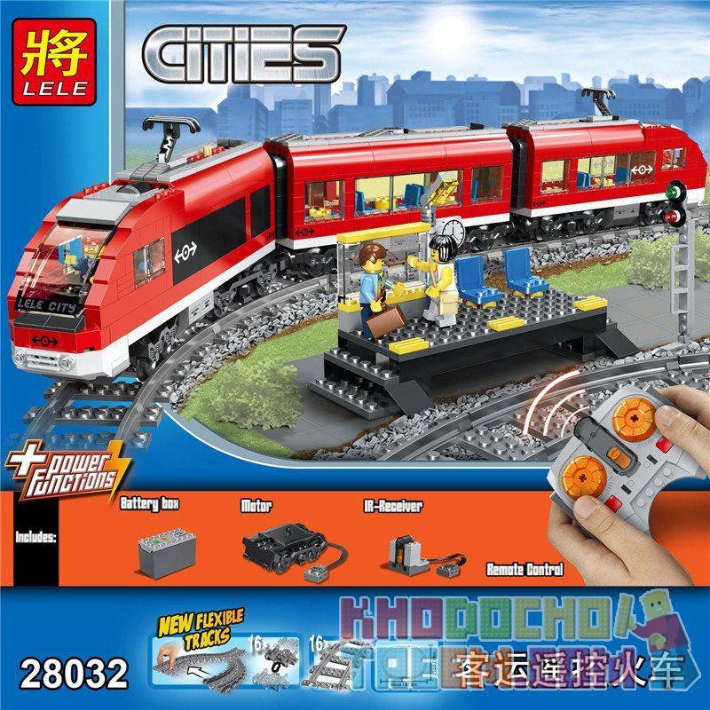 NOT Lego CITY 7938 Train Passenger Train , AUSINI 25903 LELE 28032 Xếp ...