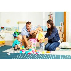  Mega Bloks Mega Bloks DCH62 First Builders® Big Building Bag (Pink) Xếp hình Bộ Xếp Hình Khối Siêu Lớn Đầu Tiên Màu Hồng 80 khố