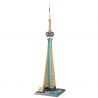 WANGE 4215 non  THÁP TRUYỀN HÌNH TORONTO CANADA bộ đồ chơi xếp lắp ráp ghép mô hình Architecture THE CN TOWER Công Trình Kiến Trúc 400 khối
