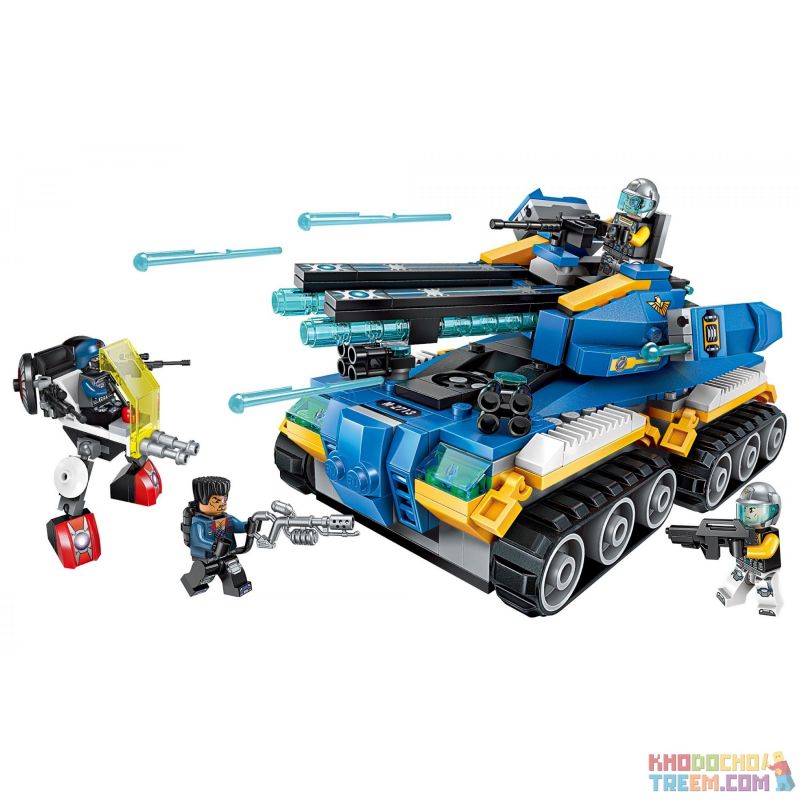 Enlighten 2713 Qman 2713 Xếp hình kiểu Lego THE HIGH-TECH ERA Technology Era I Tianqi Tank Xe Tăng Công Nghệ Cao 398 khối Enlighten 2713 Qman 2713 Xếp hình kiểu Lego THE HIGH-TECH ERA Technology Era I Tianqi Tank Xe Tăng Công Nghệ Cao 398 khối