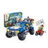 PanlosBrick 681004B Panlos Brick 681004B non  XE BÁN TẢI CỦA CẢNH SÁT bộ đồ chơi xếp lắp ráp ghép mô hình Police 398 khối