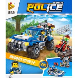 PanlosBrick 681004B Panlos Brick 681004B non  XE BÁN TẢI CỦA CẢNH SÁT bộ đồ chơi xếp lắp ráp ghép mô hình Police 398 khối PanlosBrick 681004B Panlos Brick 681004B non  XE BÁN TẢI CỦA CẢNH SÁT bộ đồ chơi xếp lắp ráp ghép mô hình Police 398 khối