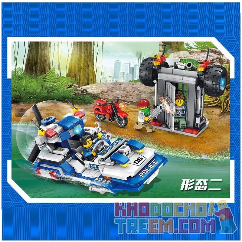 PanlosBrick 681004B Panlos Brick 681004B non  XE BÁN TẢI CỦA CẢNH SÁT bộ đồ chơi xếp lắp ráp ghép mô hình Police 398 khối PanlosBrick 681004B Panlos Brick 681004B non  XE BÁN TẢI CỦA CẢNH SÁT bộ đồ chơi xếp lắp ráp ghép mô hình Police 398 khối