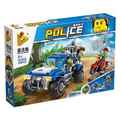 PanlosBrick 681004B Panlos Brick 681004B non  XE BÁN TẢI CỦA CẢNH SÁT bộ đồ chơi xếp lắp ráp ghép mô hình Police 398 khối PanlosBrick 681004B Panlos Brick 681004B non  XE BÁN TẢI CỦA CẢNH SÁT bộ đồ chơi xếp lắp ráp ghép mô hình Police 398 khối