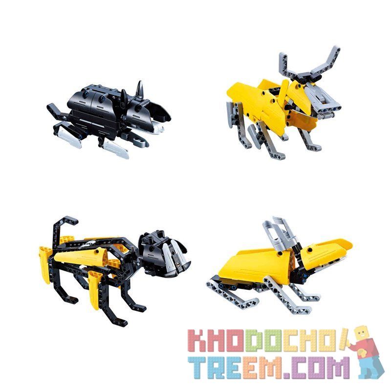 DOUBLEE CADA C53010 53010 non  BIẾN DẠNG CUNG HOÀNG ĐẠO bộ đồ chơi xếp lắp ráp ghép mô hình  CHINESE ZODIAC Kỹ Thuật Công Nghệ Cao Mô Hình Phương Tiện 395 khối