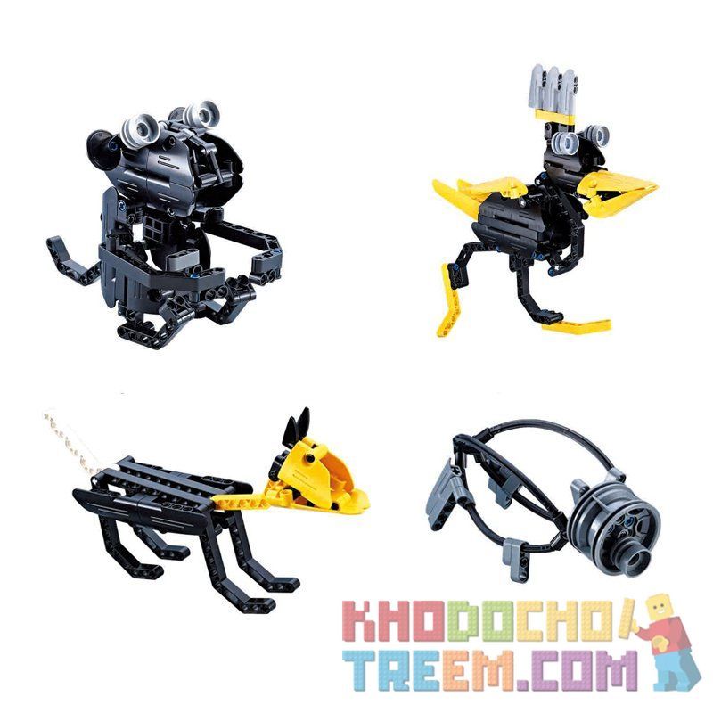 DOUBLEE CADA C53010 53010 non  BIẾN DẠNG CUNG HOÀNG ĐẠO bộ đồ chơi xếp lắp ráp ghép mô hình  CHINESE ZODIAC Kỹ Thuật Công Nghệ Cao Mô Hình Phương Tiện 395 khối