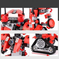 MouldKing 13001 Mould King 13001 non  ROBOT ĐIỀU KHIỂN TỪ XA bộ đồ chơi xếp lắp ráp ghép mô hình Walking Brick SMART BUILD CREATIVE PLAY Búp Bê Biết Đi 395 khối