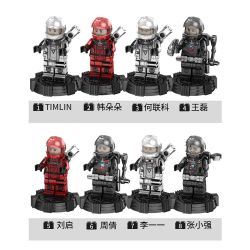 SEMBO 107009 non  XE TẢI VẬN CHUYỂN bộ đồ chơi xếp lắp ráp ghép mô hình The Wandering Earth CARGOTRUCK-TRANSPORT Lưu Lạc Địa Cầu 3712 khối