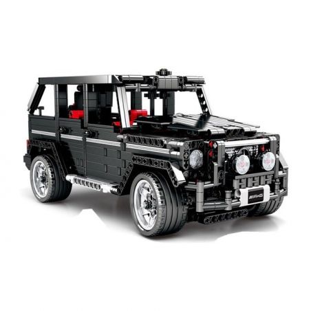 SEMBO 701960 non  XE SUV MERCEDES bộ đồ chơi xếp lắp ráp ghép mô hình  BENZ-G500 Kỹ Thuật Công Nghệ Cao Mô Hình Phương Tiện 1343 khối