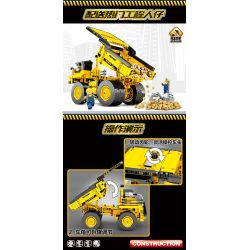 SEMBO 701801 non  XE TẢI KHỔNG LỒ CHỞ QUẶNG bộ đồ chơi xếp lắp ráp ghép mô hình  TECHINQUE Kỹ Thuật Công Nghệ Cao Mô Hình Phương Tiện 807 khối SEMBO 701801 non  XE TẢI KHỔNG LỒ CHỞ QUẶNG bộ đồ chơi xếp lắp ráp ghép mô hình  TECHINQUE Kỹ Thuật Công Nghệ Cao Mô Hình Phương Tiện 807 khối