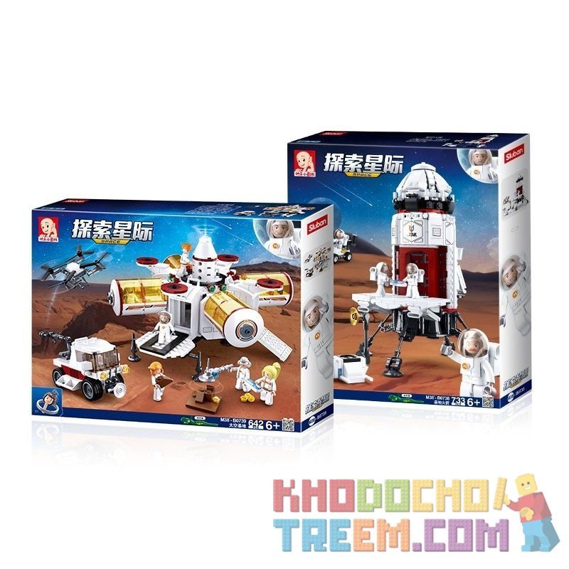 SLUBAN M38-B0738 B0738 0738 M38B0738 38-B0738 non  TÀU THÁM HIỂM VŨ TRỤ bộ đồ chơi xếp lắp ráp ghép mô hình Space Thám Hiểm Không Gian 733 khối SLUBAN M38-B0738 B0738 0738 M38B0738 38-B0738 non  TÀU THÁM HIỂM VŨ TRỤ bộ đồ chơi xếp lắp ráp ghép mô hình Space Thám Hiểm Không Gian 733 khối