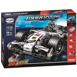 Winner 7115 non  XE ĐUA CÔNG THỨC 1 bộ đồ chơi xếp lắp ráp ghép mô hình  RC RACING CAR Kỹ Thuật Công Nghệ Cao Mô Hình Phương Tiện 729 khối